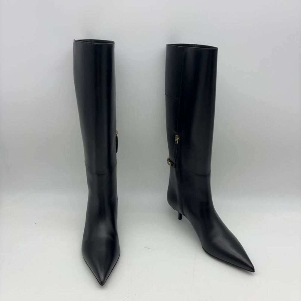 Gucci Signoria Leather Knee-High Boots